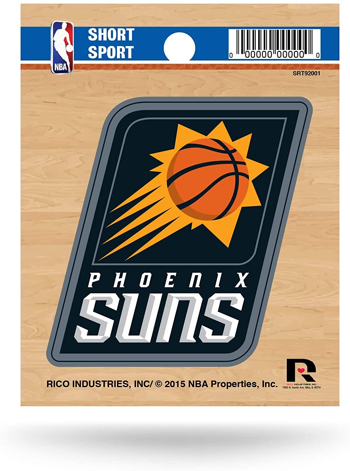 Phoenix Suns 3" Short Sport Decal by Fielders Choice