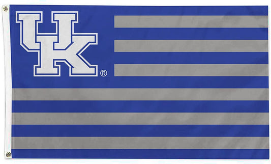 University of Kentucky Wildcats Flag Banner 3x5 Feet Metal Grommets Flag Design by Fielders Choice