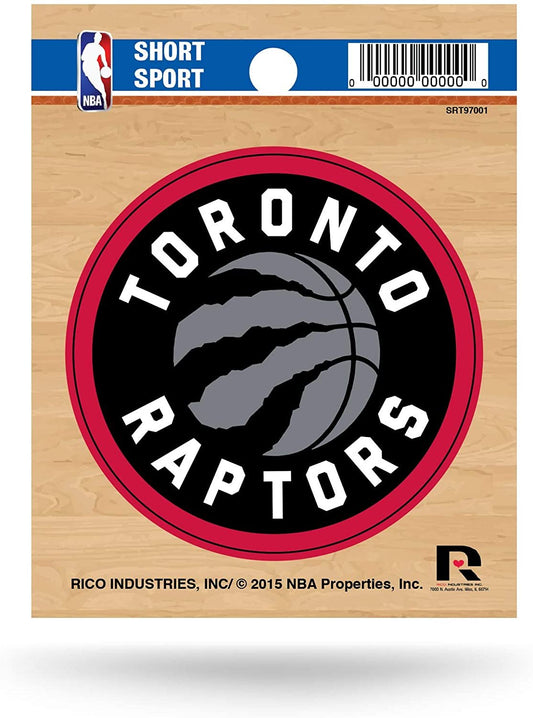 Toronto Raptors 3" Short Sport Decal by Fielders Choice