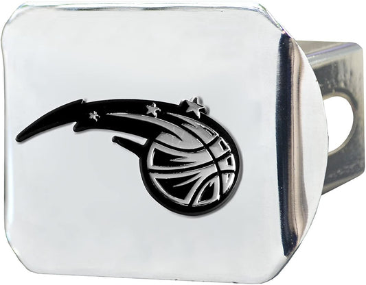 Orlando Magic Hitch Cover Solid Metal with Chrome Metal Emblem 2" Square Type III by Fielders Choice