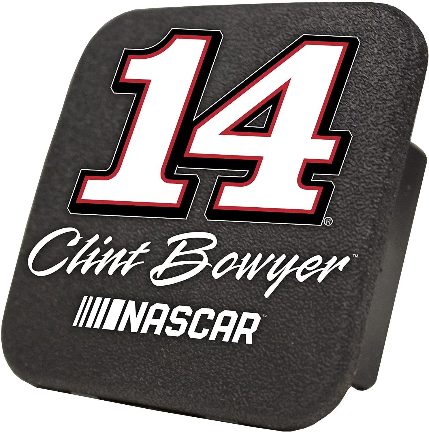 Clint Bowyer #14 Rigid Rubber Plastic Hitch Cover Plug Bumper Trailer Auto Nascar Racing by Fielders Choice