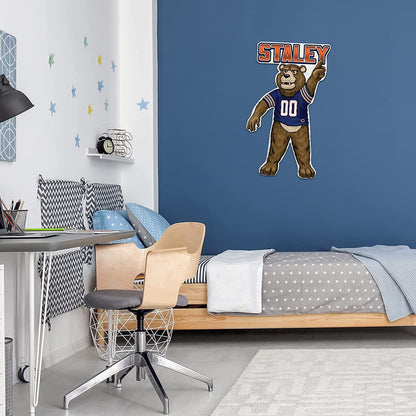 Chicago Bears Pennant Mascot Logo 18 Inch Soft Felt by Fielders Choice