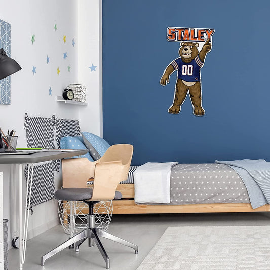 Chicago Bears Pennant Mascot Logo 18 Inch Soft Felt by Fielders Choice