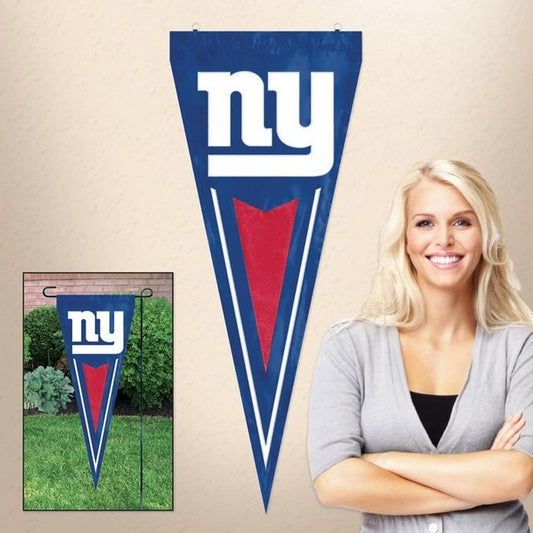 New York Giants 14x34 Inch Garden Flag Banner Yard Pennant Design Embroidered Outdoor by Fielders Choice