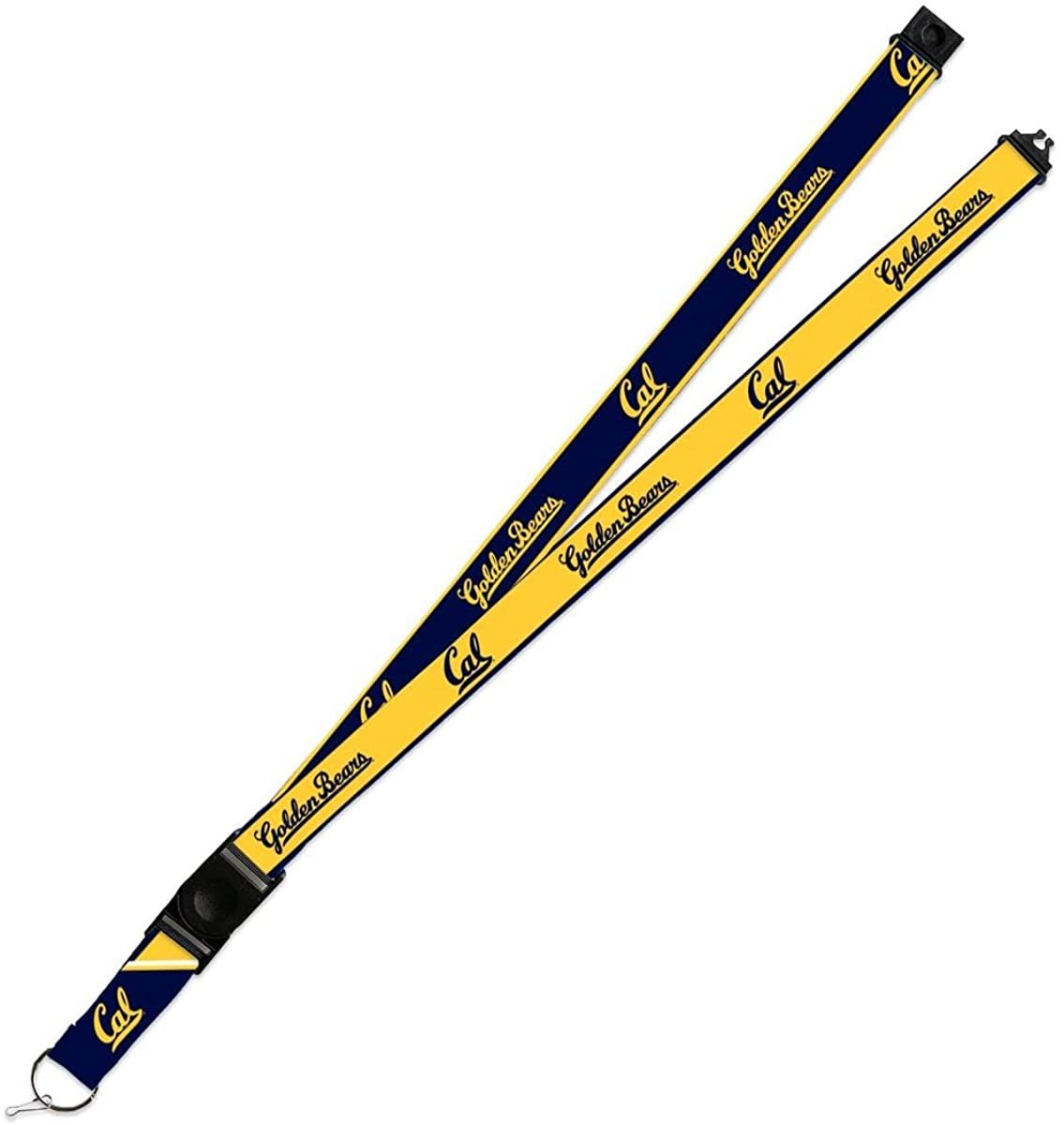 California Golden Bears Lanyard Keychain 2-sided Breakaway Clip University of by Fielders Choice