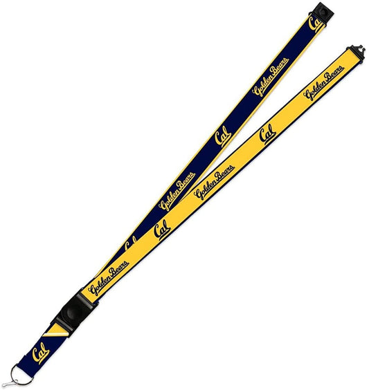 California Golden Bears Lanyard Keychain 2-sided Breakaway Clip University of by Fielders Choice