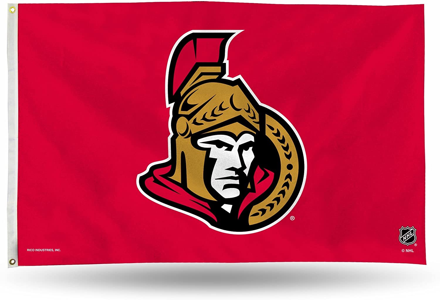 Ottawa Senators Premium 3x5 Feet Flag Banner, Logo Design, Metal Grommets, Outdoor Use, Single Sided by Fielders Choice
