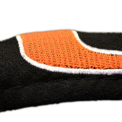 San Francisco Giants Steering Wheel Cover Premium Embroidered Black 15 Inch by Fielders Choice