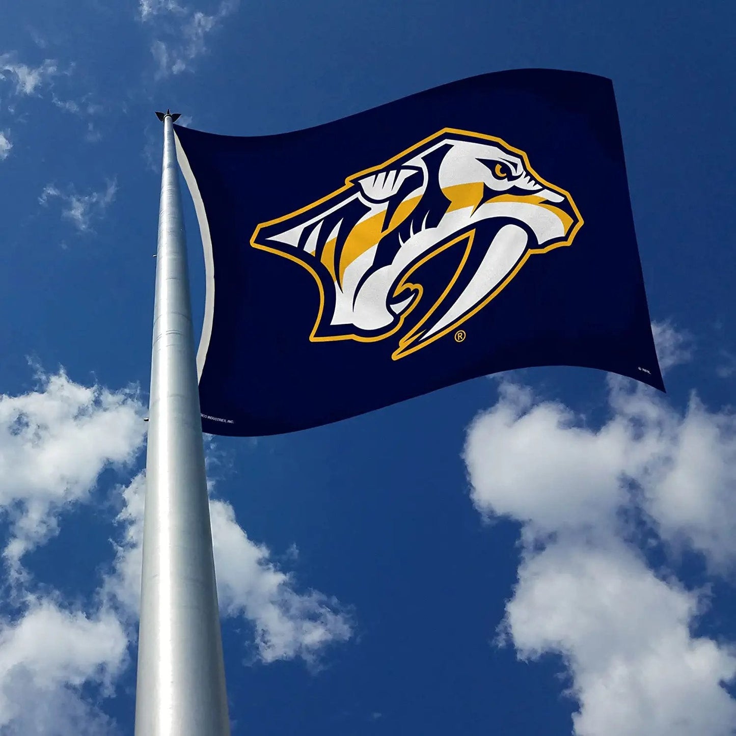 Nashville Predators 3x5 Feet Premium Flag Banner with Metal Grommets Outdoor by Fielders Choice
