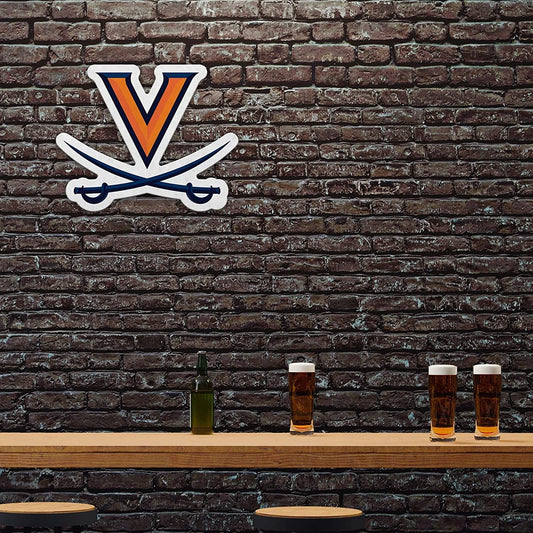 University of Virginia Cavaliers Soft Felt Pennant, Primary Design, Shape Cut, 18 Inch, Easy To Hang by Fielders Choice