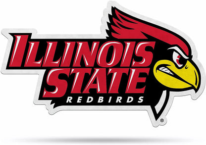 Illinois State University Redbirds Soft Felt Pennant, State Design, Shape Cut, 18 Inch, Easy To Hang by Fielders Choice