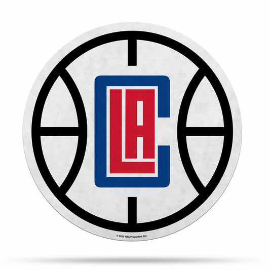 Los Angeles Clippers Pennant Primary Logo 18 Inch Soft Felt by Fielders Choice