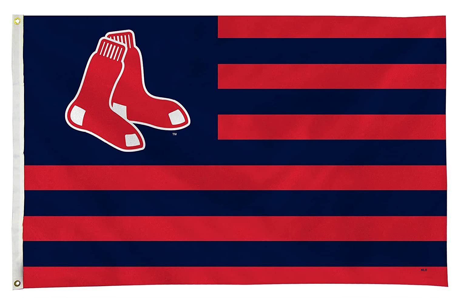 Boston Red Sox Flag Banner Country Design 3x5 Premium with Metal Grommets Outdoor House Baseball by Fielders Choice