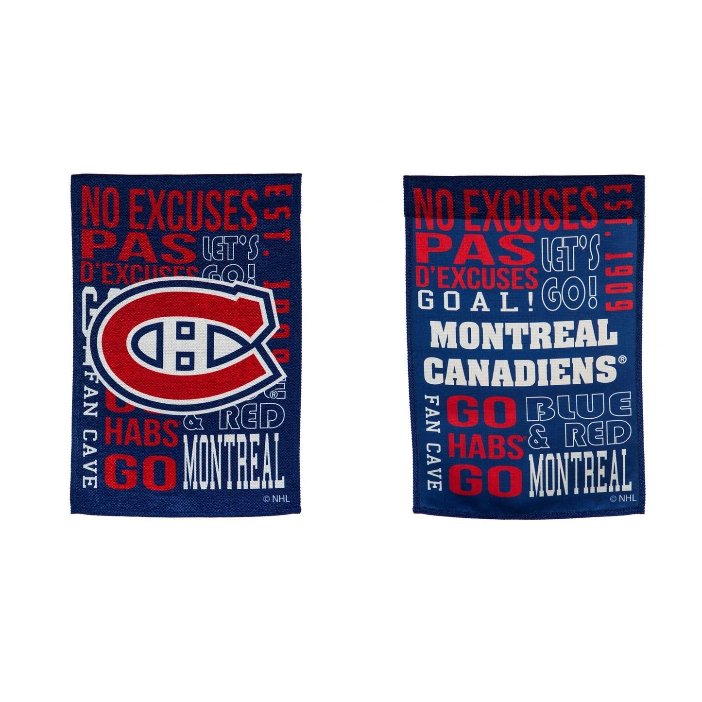Montreal Canadiens Premium Garden Flag Banner, Double Sided, 13x18 Inch by Fielders Choice