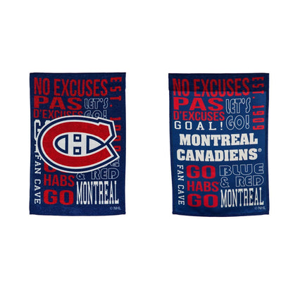 Montreal Canadiens Premium Garden Flag Banner, Double Sided, 13x18 Inch by Fielders Choice