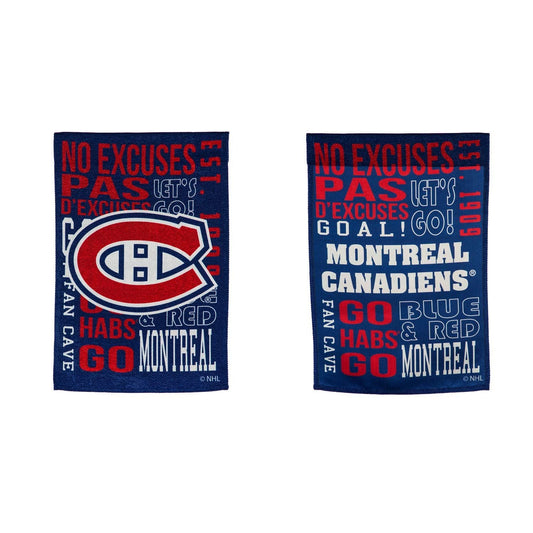Montreal Canadiens Premium Garden Flag Banner, Double Sided, 13x18 Inch by Fielders Choice
