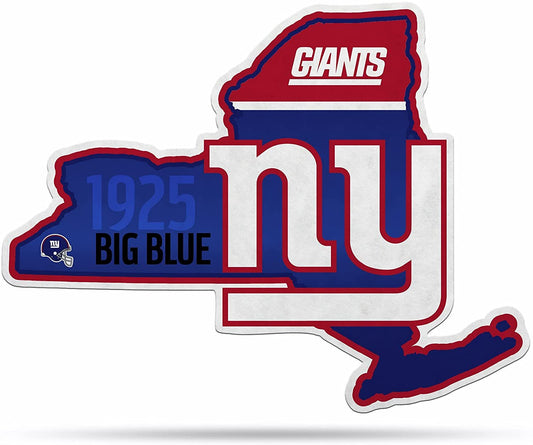 New York Giants Pennant State Shape 18 Inch Soft Felt by Fielders Choice