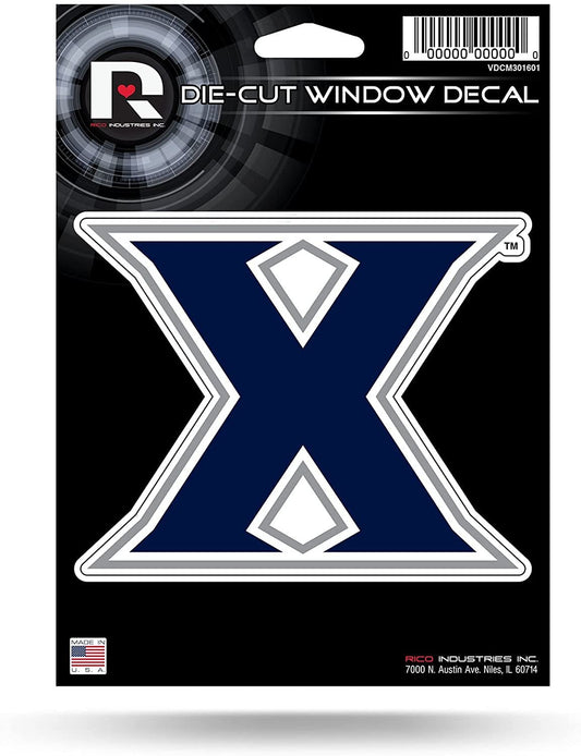 Xavier University Musketeers 5 Inch Die Cut Flat Vinyl Decal Sticker Adhesive Backing by Fielders Choice