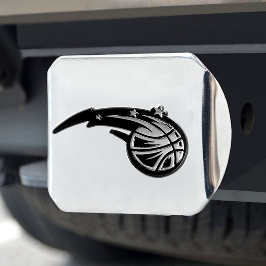 Orlando Magic Hitch Cover Solid Metal with Chrome Metal Emblem 2" Square Type III by Fielders Choice