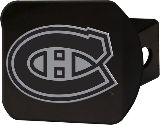 NHL - Montreal Canadiens Black Metal Hitch Cover by Fielders Choice