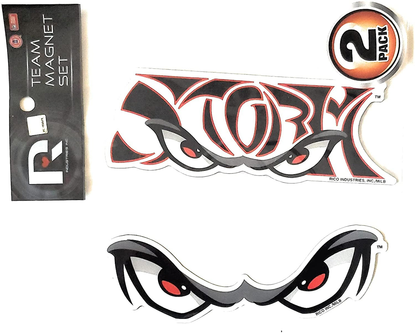 Rico MiLB Lake Elsinore Storm 2-Piece Magnet Set by Fielders Choice