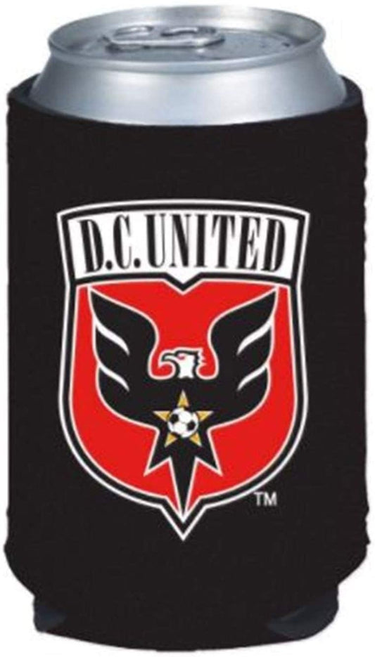 DC United 12oz CAN Neoprene Beverage Insulator Holder Cooler MLS Soccer by Fielders Choice