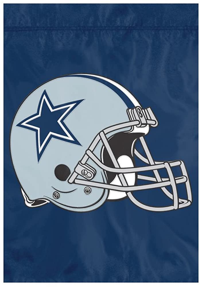 Dallas Cowboys Premium Garden Flag Banner Embroidered Applique 12x18 Inches by Fielders Choice