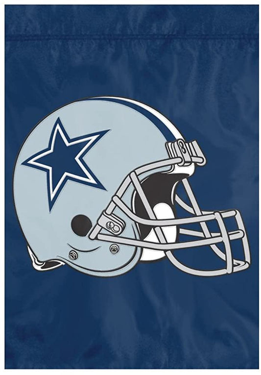 Dallas Cowboys Premium Garden Flag Banner Embroidered Applique 12x18 Inches by Fielders Choice