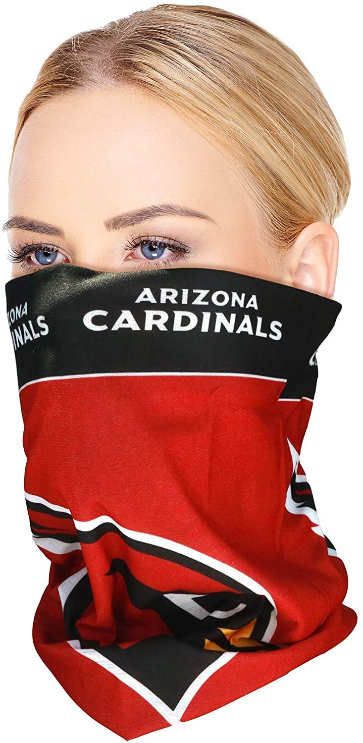 Arizona Cardinals Bandana Superdana Ninja Face Mask Neck Gaiter by Fielders Choice
