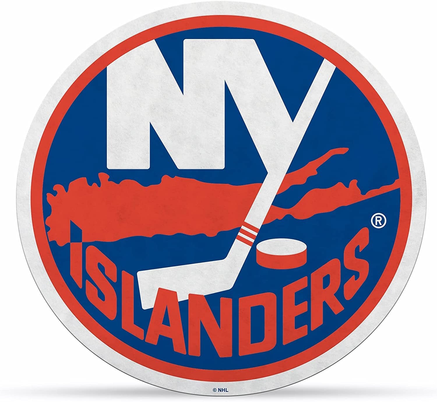 New York Islanders 18" Retro Logo Pennant Soft Felt by Fielders Choice