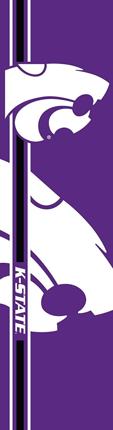 Kansas State University Wildcats Door Banner Flag, 84 x 24 Inch, Elastic Straps on Back, House or Office by Fielders Choice