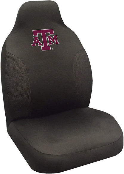 FANMATS - 15101 NCAA Texas A&M University Aggies Polyester Seat Cover 20"x48" by Fielders Choice