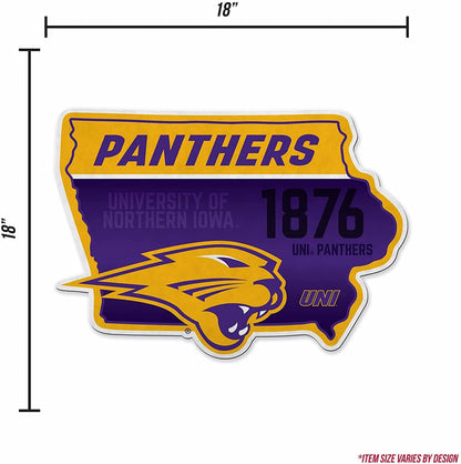 Northern Iowa Panthers Pennant State Shape 18 Inch Soft Felt University of by Fielders Choice
