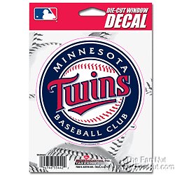 Minnesota Twins 5" Vinyl Die Cut Decal Sticker Emblem MLB Baseball by Fielders Choice