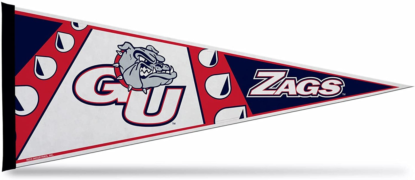 Gonzaga University Bulldogs Pennant Felt 12x30 by Fielders Choice