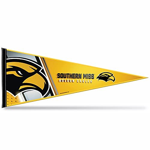 University of Southern Mississippi Eagles Primary 12" x 30" Soft Felt Pennant by Fielders Choice