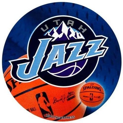 NBA Utah Jazz Round Decal by Fielders Choice