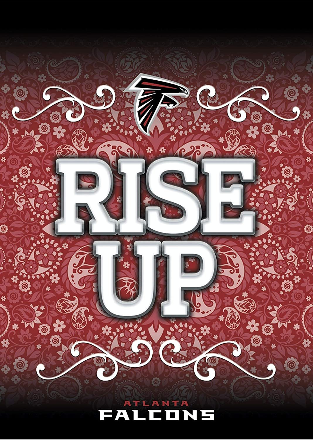 Atlanta Falcons Premium Garden Flag Banner, Double Sided, 13x18 Inch by Fielders Choice