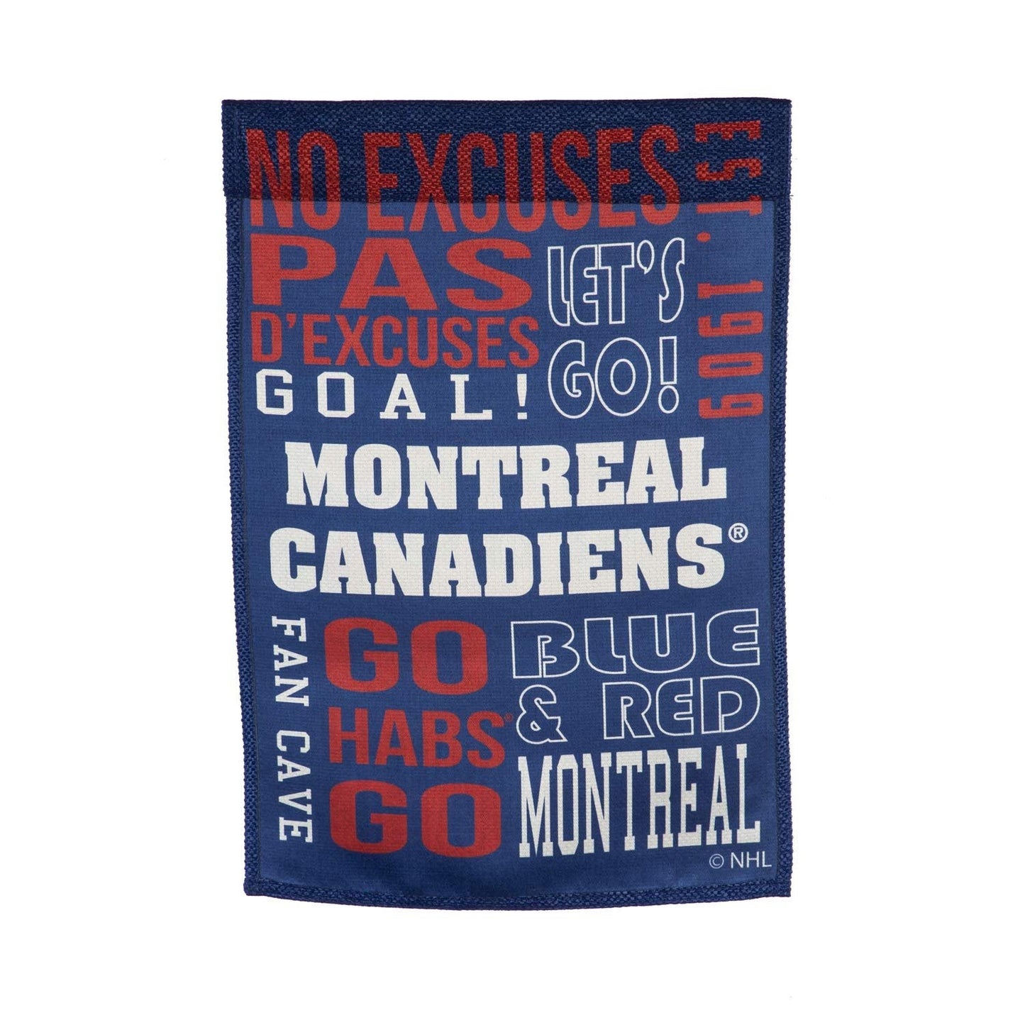 Montreal Canadiens Premium Garden Flag Banner, Double Sided, 13x18 Inch by Fielders Choice