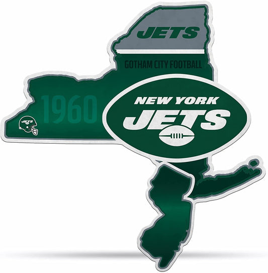 New York Jets Pennant State Shape 18 Inch Soft Felt by Fielders Choice