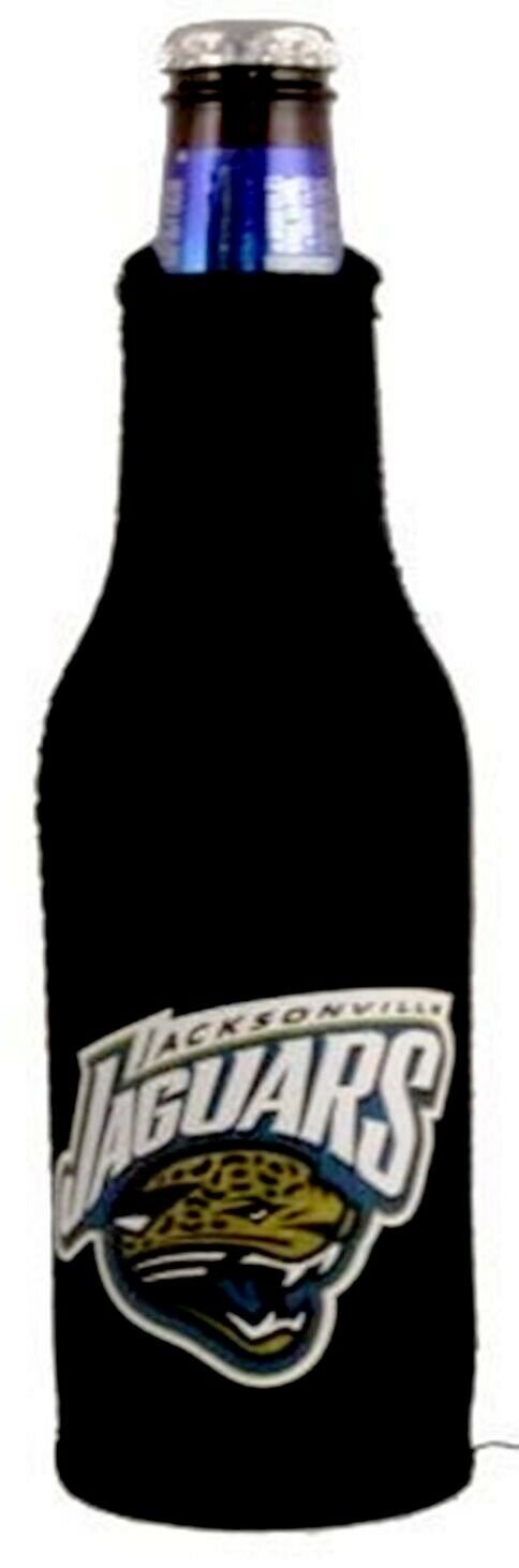 Jacksonville Jaguars 2-Pack Zipper Bottle Neoprene Beverage Insulator Football by Fielders Choice