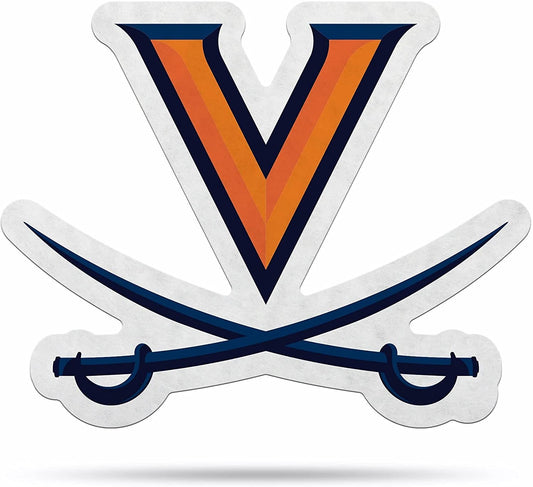 University of Virginia Cavaliers Soft Felt Pennant, Primary Design, Shape Cut, 18 Inch, Easy To Hang by Fielders Choice