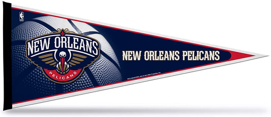 New Orleans Pelicans Felt Pennant 12x30 Basketball by Fielders Choice
