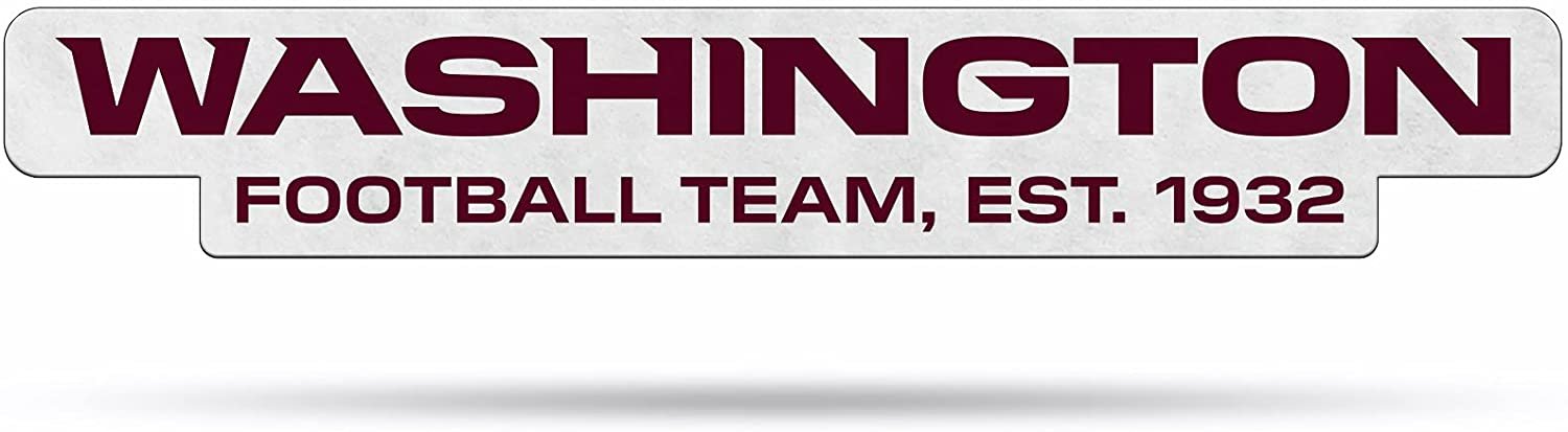 Washington Commanders Football Team Soft Felt Pennant, Logo Design, Shape Cut, 18 Inch, Easy To Hang by Fielders Choice