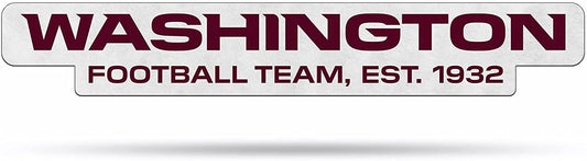 Washington Commanders Football Team Soft Felt Pennant, Logo Design, Shape Cut, 18 Inch, Easy To Hang by Fielders Choice
