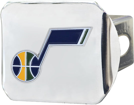 Portland Trail Blazers Hitch Cover Solid Metal with Raised Color Metal Emblem 2" Square Type III by Fielders Choice