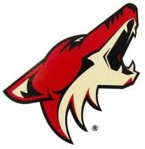 NHL Arizona Coyotes Small Static Cling Decal by Fielders Choice