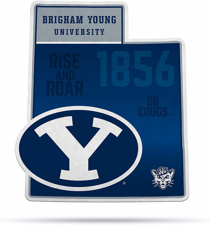 BYU Cougars Pennant State Shape 18 Inch Soft Felt Brigham Young University by Fielders Choice