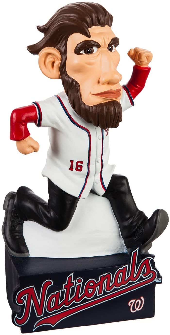 Washington Nationals Abraham Lincoln 12" Mascot Logo Statue Outdoor Garden Baseball by Fielders Choice