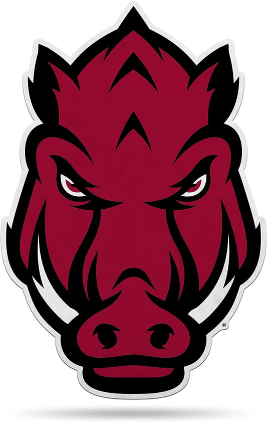 University of Arkansas Razorbacks Soft Felt Pennant, Mascot Design, Shape Cut, 18 Inch, Easy To Hang by Fielders Choice